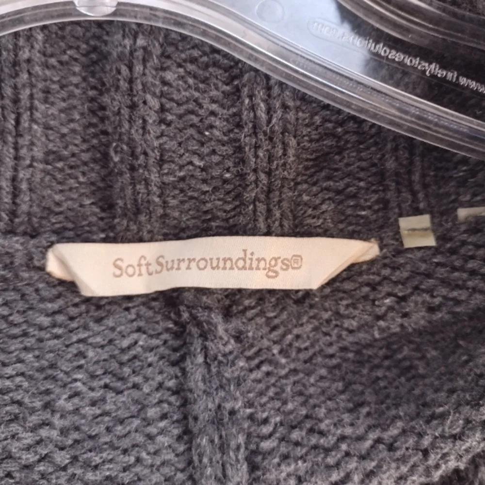 Soft Surroundings women's North Creek sweater/cardigan size (M/L)